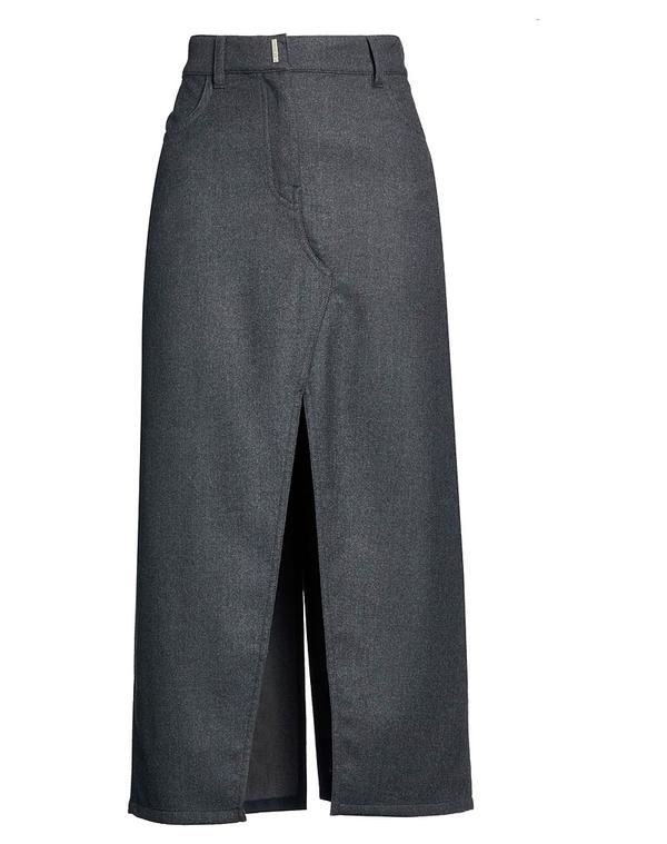 ジバンシー レディース ボトムスカート GIVENCHY Charcoal チャコール