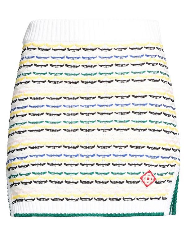 カサブランカ レディース ボトムスカート CASABLANCA White ホワイト