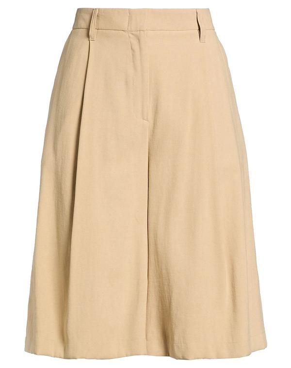 エイト・ピーエム レディース ボトムス ハーフパンツ・ショーツ ショートパンツバミューダパンツ 8PM Beige ベージュ