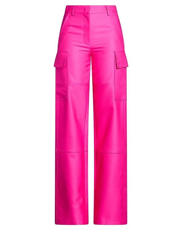 ヴァレンティノ レディース ボトムス カジュアルパンツ カーゴパンツ VALENTINO GARAVANI Fuchsia フューシャ
