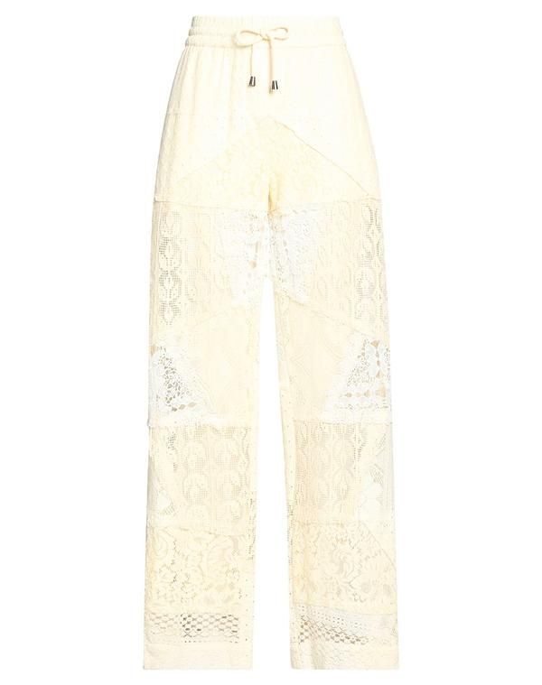 オットダム レディース ボトムス カジュアルパンツ ワイドパンツ OTTODAME Off White オフホワイト