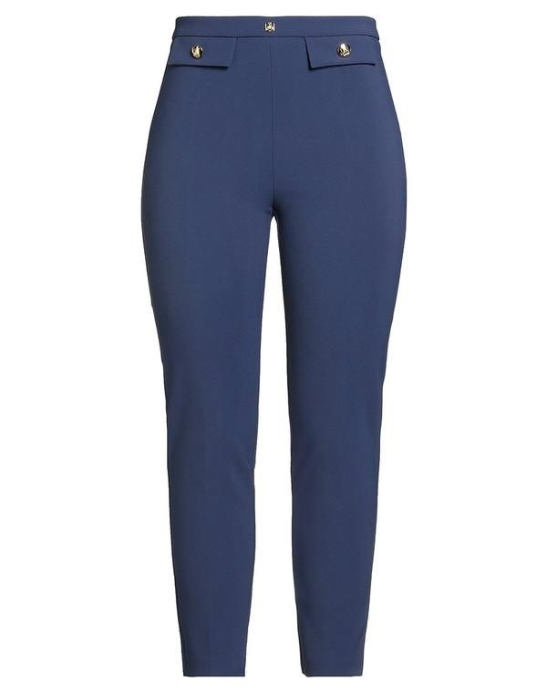 エリザベッタフランキ レディース ボトムス カジュアルパンツ ELISABETTA FRANCHI Navy ネイビー