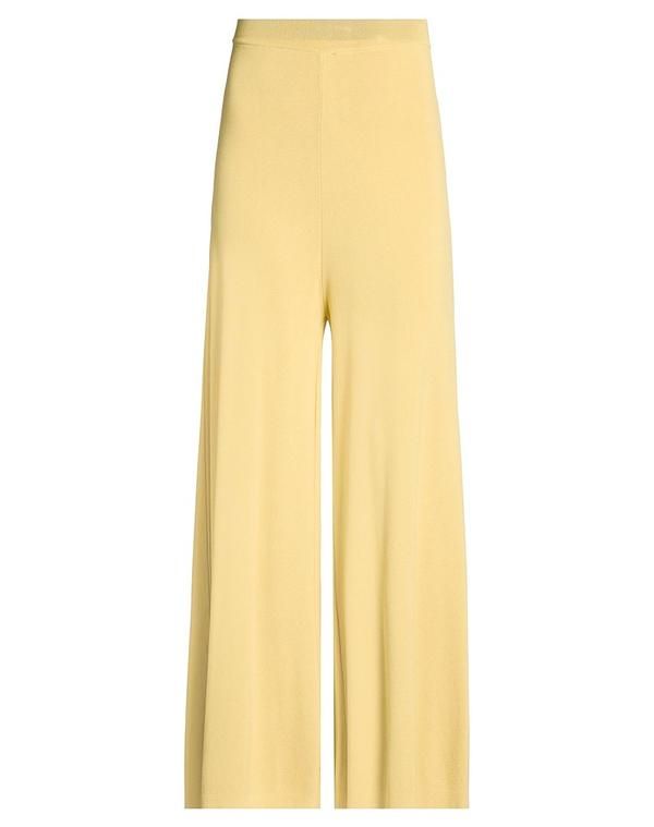 ビートライス レディース ボトムス カジュアルパンツ ワイドパンツ BEATRICE B Pastel Yellow イエロー