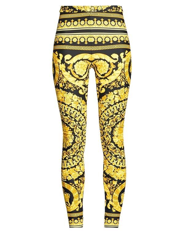 ヴェルサーチ レディース ボトムス レギンス VERSACE Mari gold