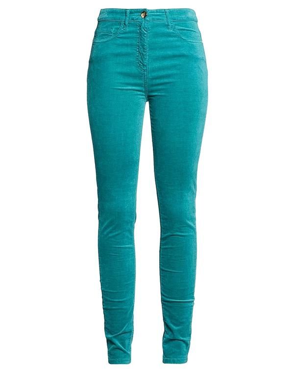 エリザベッタフランキ レディース ボトムス カジュアルパンツ ELISABETTA FRANCHI Emerald エメラルド