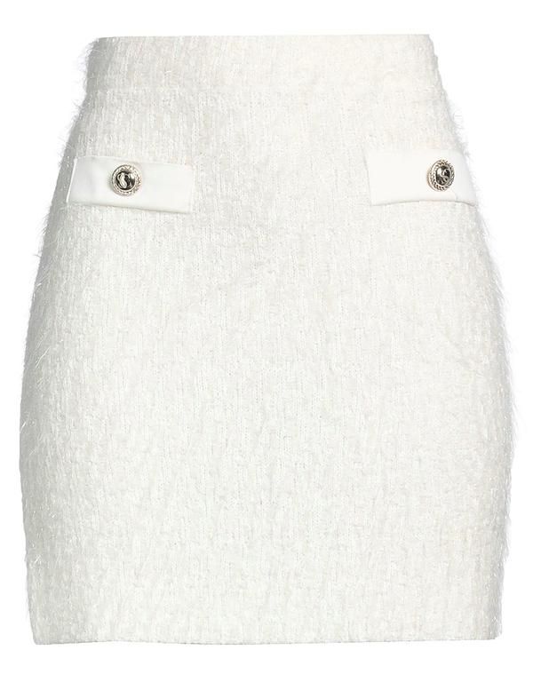 シモーナ コルセリーニ レディース ボトムスカート SIMONA CORSELLIN Ivory アイボリー