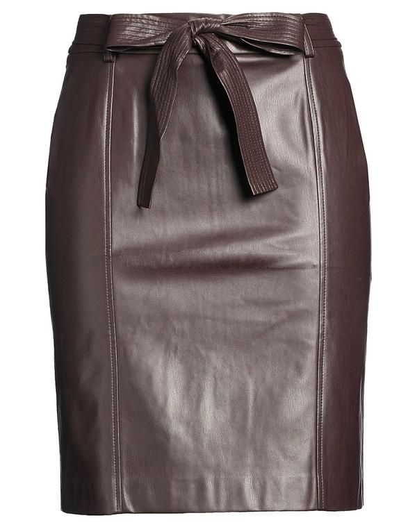 ボス レディース ボトムスカート BOSS Dark Brown ブラウン