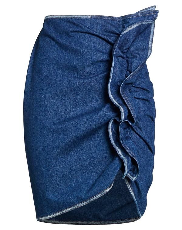 ニナリッチ レディース ボトムスカート NINA RICCI Blue ブルー