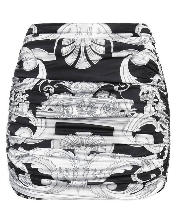 ヴェルサーチ レディース ボトムスカート VERSACE Black ブラック