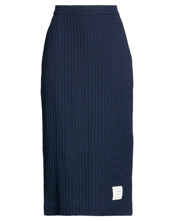 トムブラウン レディース ボトムスカート THOM BROWNE Blue ブルー