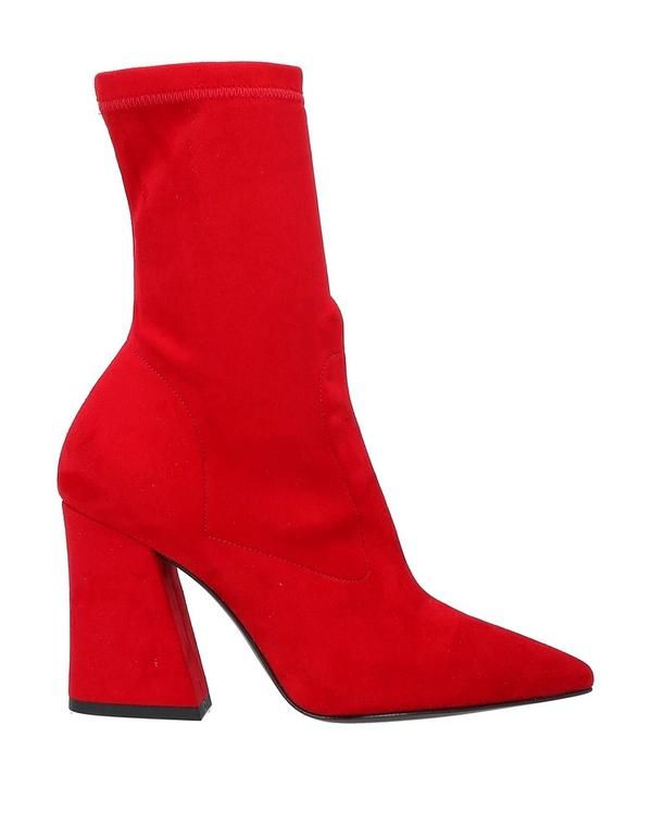 ポリーニ レディース シューズ ブーツ・レインブーツ ショートブーツ POLLINI Red レッド