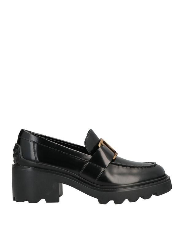 トッズ レディース シューズ スリッポン・ローファー モカシン TODS Black ブラック