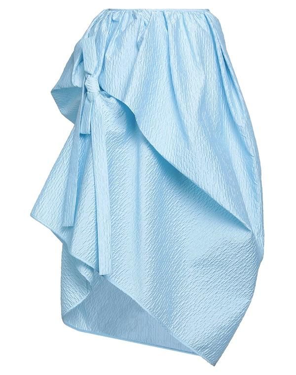 セシリエバンセン レディース ボトムスカート CECILIE BAHNSEN Sky Blue ブルー