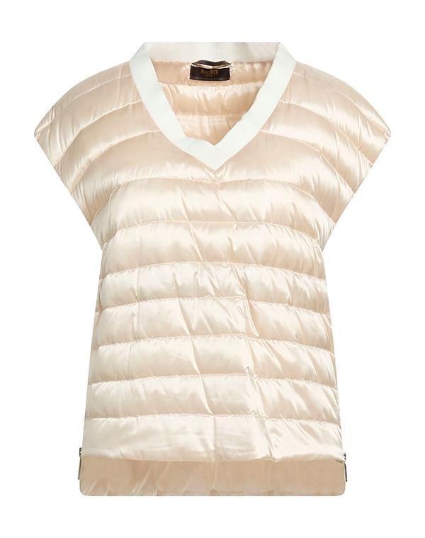 ムーレー レディース トップス ベスト MOORER Off White オフホワイト