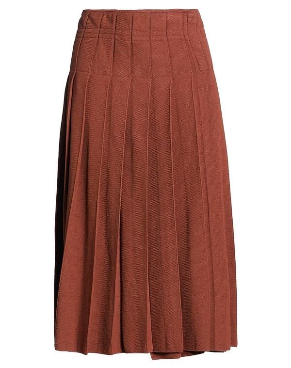 トッズ レディース ボトムスカート TODS Brown ブラウン