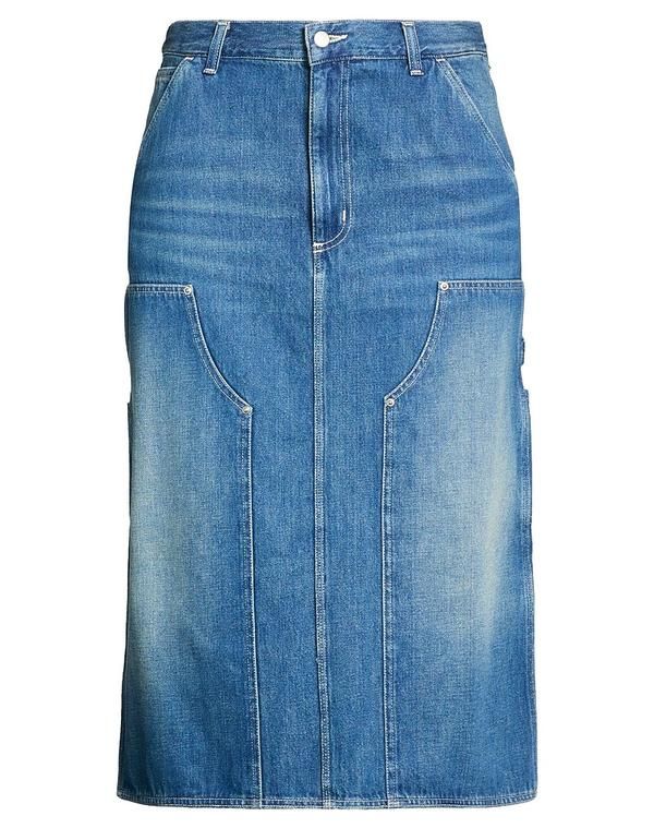 カーハート レディース ボトムスカート CARHARTT Blue ブルー