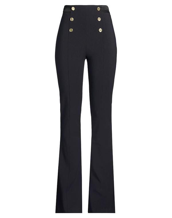 エリザベッタフランキ レディース ボトムス カジュアルパンツ ELISABETTA FRANCHI Black ブラック