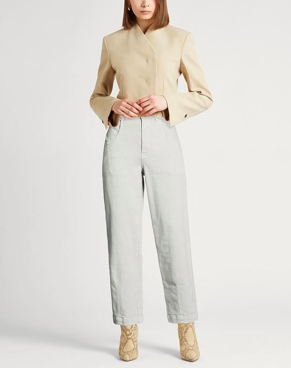 イレブンティ レディース ボトムス デニムパンツ ジーンズ ELEVENTY Gray グレー