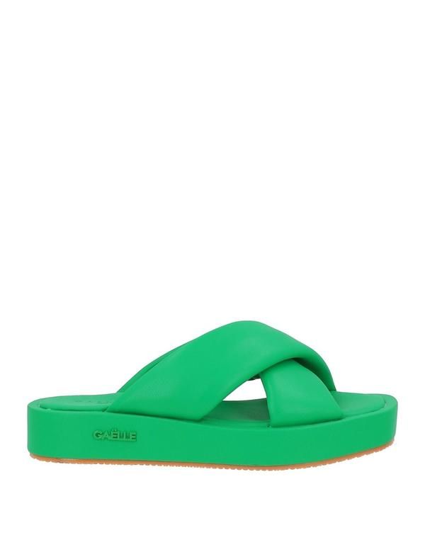 ガレパリ レディース シューズ サンダル GALLE Paris Green グリーン