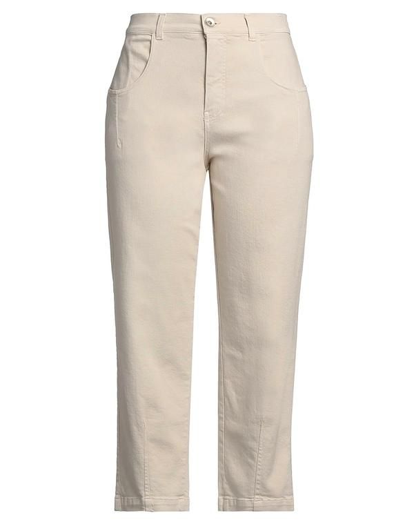 イレブンティ レディース ボトムス デニムパンツ ジーンズ ELEVENTY Beige ベージュ