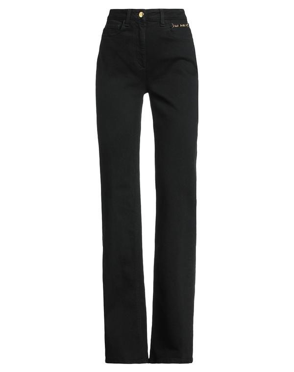 エリザベッタフランキ レディース ボトムス デニムパンツ ブーツカット ELISABETTA FRANCHI Black ブラック