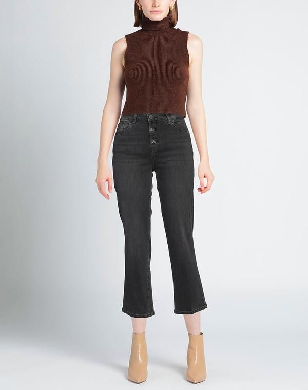 リュージョー レディース ボトムス デニムパンツ ストレートレッグ LIU JO Black ブラック リュージョー レディース ボトムス デニムパンツ ストレートレッグ LIU JO Black ブラック