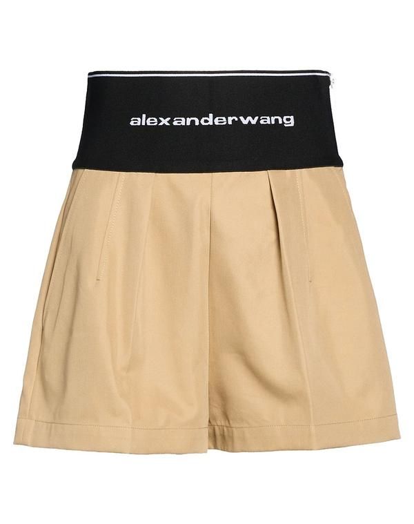 アレキサンダーワン レディース ボトムス ハーフパンツ・ショーツ ショートパンツバミューダパンツ ALEXANDER WANG Beige ベージュ