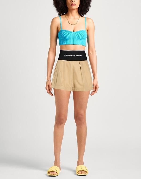アレキサンダーワン レディース ボトムス ハーフパンツ・ショーツ ショートパンツバミューダパンツ ALEXANDER WANG Beige ベージュ アレキサンダーワン レディース ボトムス ハーフパンツ・ショーツ ショートパンツバミューダパンツ ALEXANDER WANG Beige ベージュ