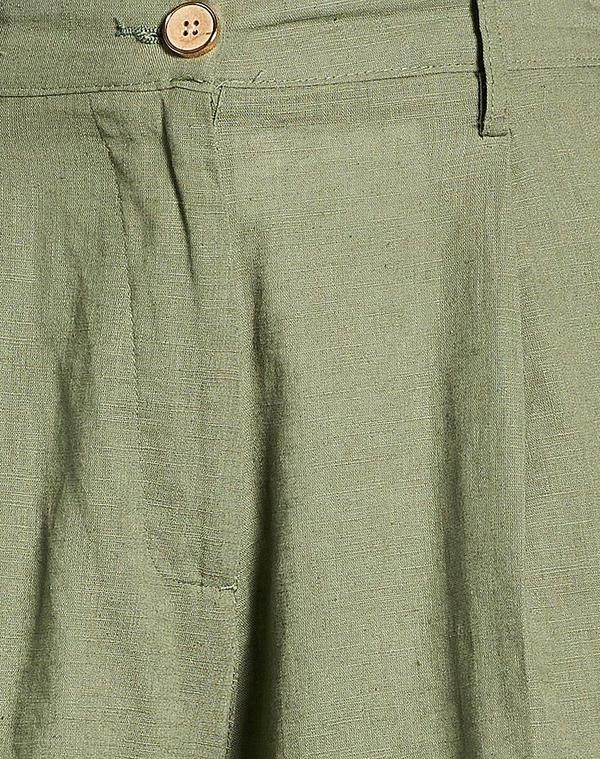 イエスズィーバイエッセンツ レディース ボトムス ハーフパンツ・ショーツ ショートパンツバミューダパンツ YES ZEE by ESSENZA Military Green グリーン