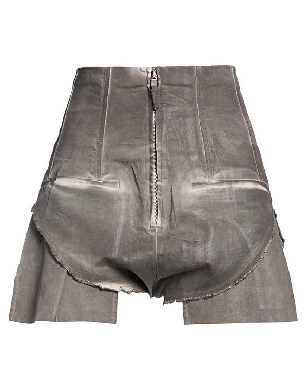 ダークシャドウ バイ リックオウエンス レディース ボトムス ハーフパンツ・ショーツ ショートパンツバミューダパンツ DRKSHDW by RICK OWENS Gray グレー