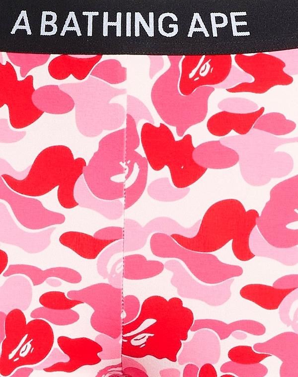 ア ベイシング エイプ レディース ボトムス ハーフパンツ・ショーツ ショートパンツバミューダパンツ A BATHING APE Pink ピンク