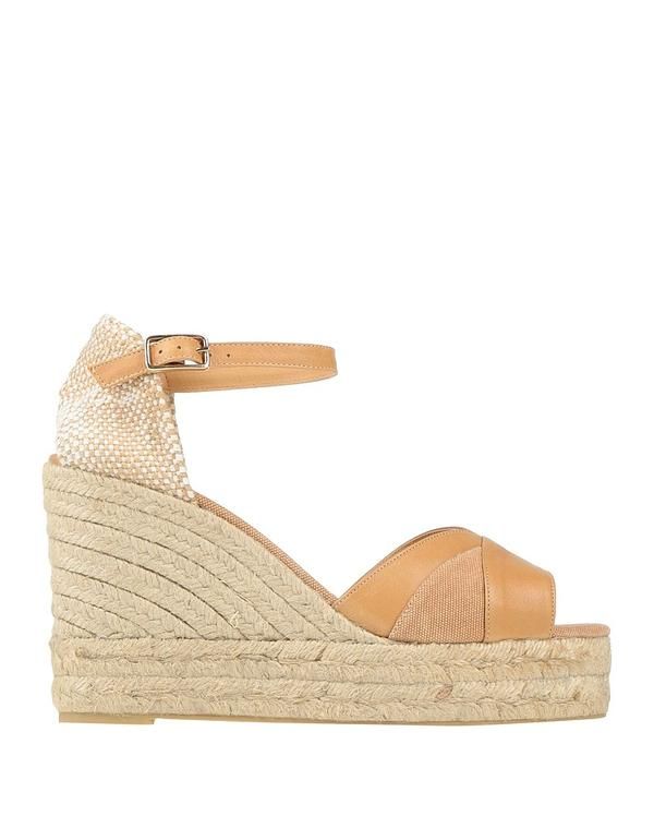 カスタニエール レディース シューズ スリッポン・ローファー エスパドリーユ CASTAER Camel キャメル