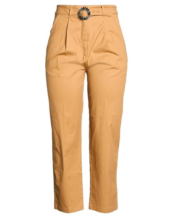 リュージョー レディース ボトムス カジュアルパンツ LIU JO Camel キャメル