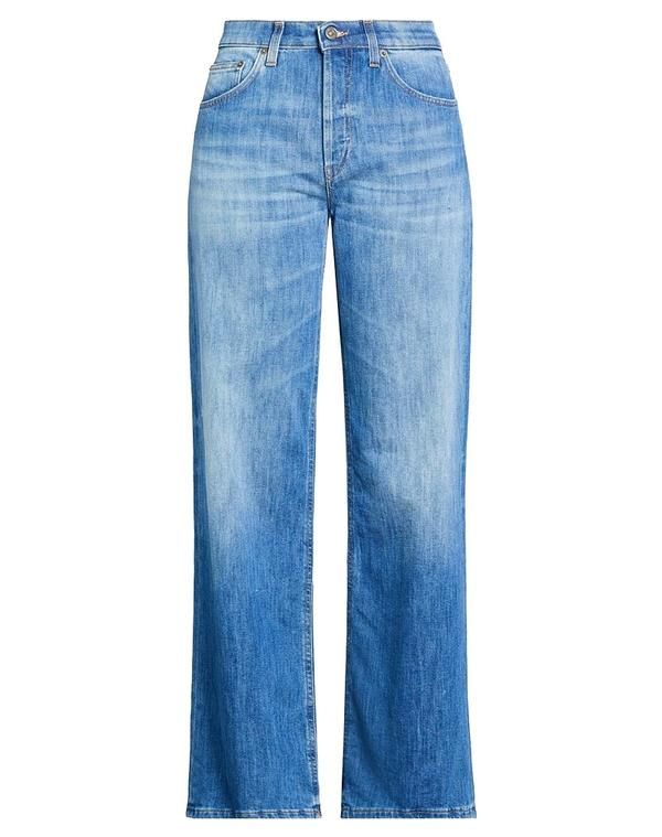 ドンダップ レディース ボトムス デニムパンツ フレアワイドレッグ DONDUP Blue ブルー