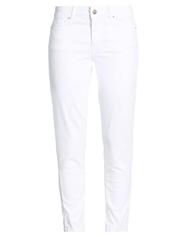 フラコミーナ レディース ボトムス デニムパンツ スキニー FRACOMINA White ホワイト