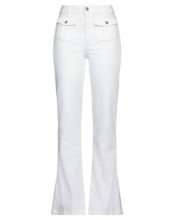 ゲス レディース ボトムス デニムパンツ ブーツカット GUESS White ホワイト