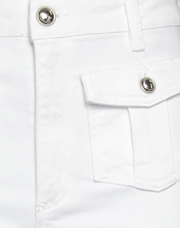 ゲス レディース ボトムス デニムパンツ ブーツカット GUESS White ホワイト