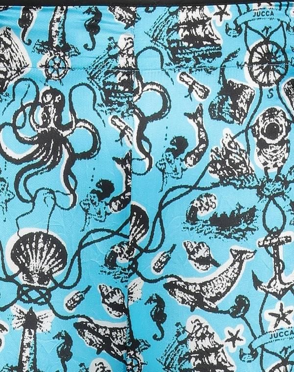 ユッカ レディース ボトムス カジュアルパンツ JUCCAzure Blue ブルー
