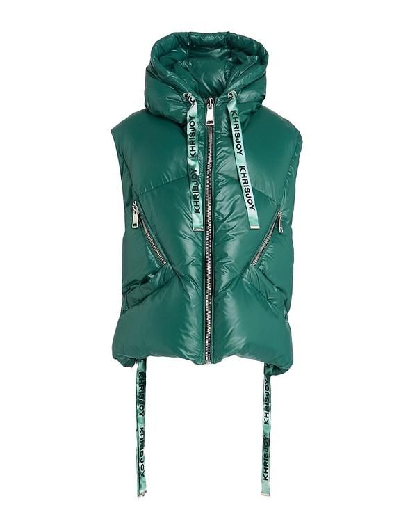 クリスジョイ レディース トップス ベスト KHRISJOY Dark Green グリーン