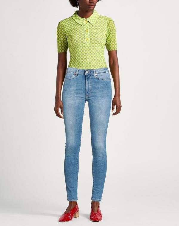 ドンダップ レディース ボトムス デニムパンツ スキニー DONDUP Blue ブルー ドンダップ レディース ボトムス デニムパンツ スキニー DONDUP Blue ブルー