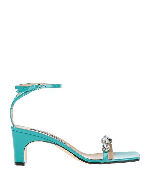 セルジオロッシ レディース シューズ サンダル SERGIO ROSSI Turquoise Blue ブルー