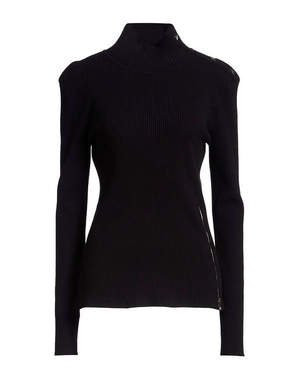 ジョン リッチモンド レディース アウター ニット・セータートルネック JOHN RICHMOND Black ブラック