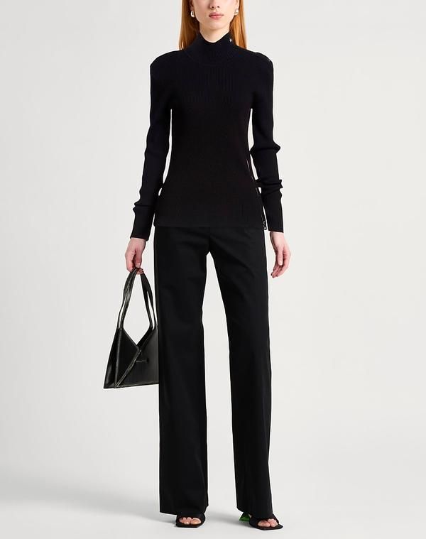 ジョン リッチモンド レディース アウター ニット・セータートルネック JOHN RICHMOND Black ブラック