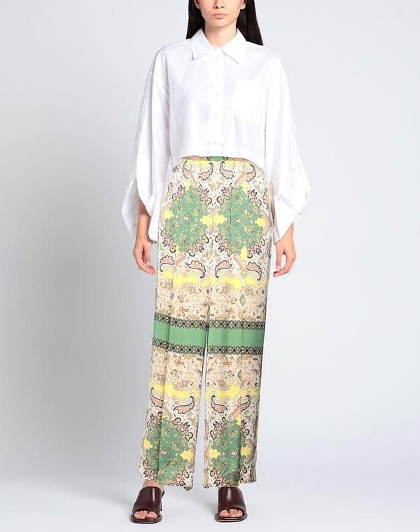 ツインセット レディース ボトムス カジュアルパンツ TWINSET Yellow イエロー ツインセット レディース ボトムス カジュアルパンツ TWINSET Yellow イエロー