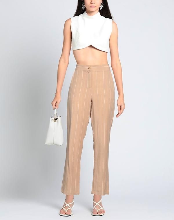 リュージョー レディース ボトムス カジュアルパンツ LIU JO Beige ベージュ