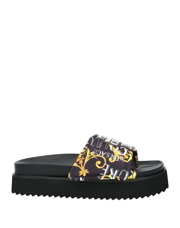 ヴェルサーチ レディース シューズ サンダル VERSACE JEANS COUTURE Black ブラック