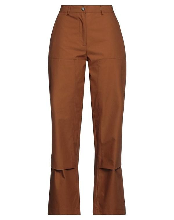 ジル・サンダー レディース ボトムス カジュアルパンツ JIL SANDER Brown ブラウン