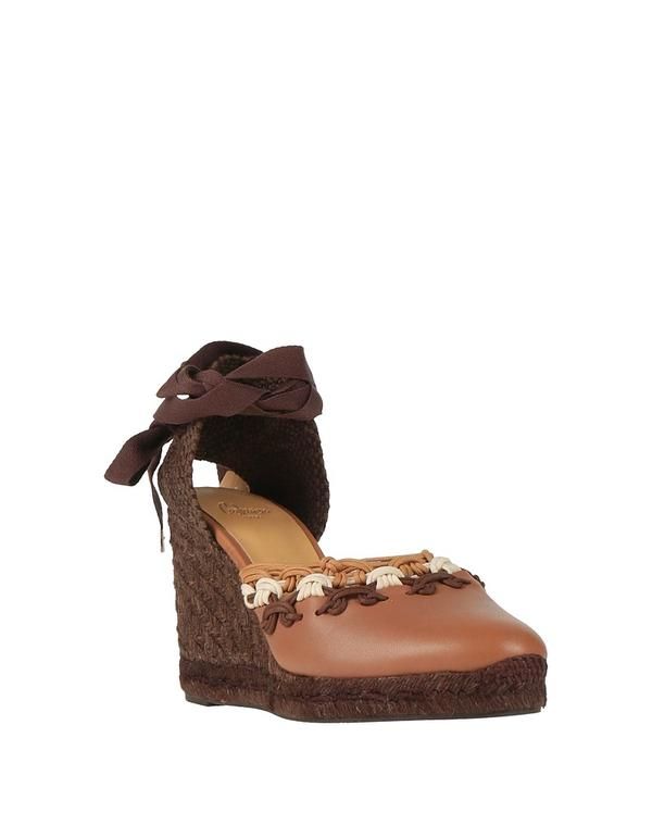 カスタニエール レディース シューズ スリッポン・ローファー エスパドリーユ CASTAER Light Brown ブラウン