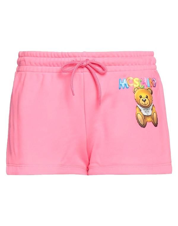モスキーノ レディース ボトムス ハーフパンツ・ショーツ ショートパンツバミューダパンツ MOSCHINO Pink ピンク