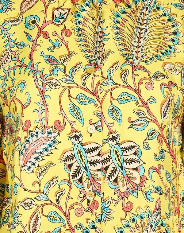 マルパルミ レディース トップス シャツ MALPARMI Yellow イエロー